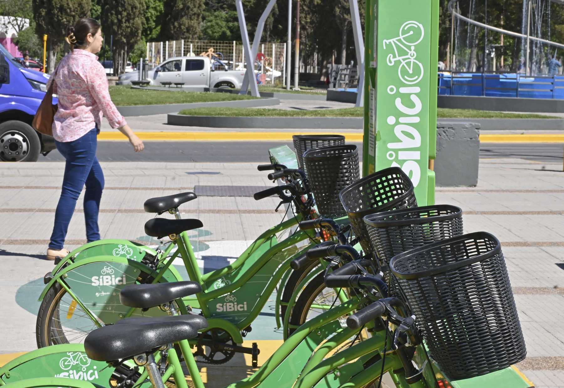 La licitación para las nuevas Si Bici eléctricas tuvo un solo oferente (foto Florencia Salto)