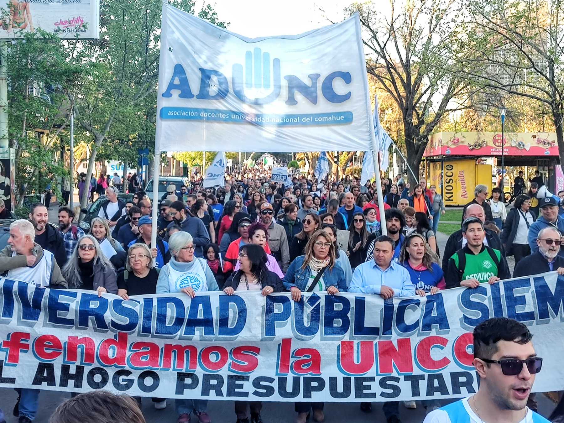 Paro universitario este jueves. Foto: Ceci Maletti.