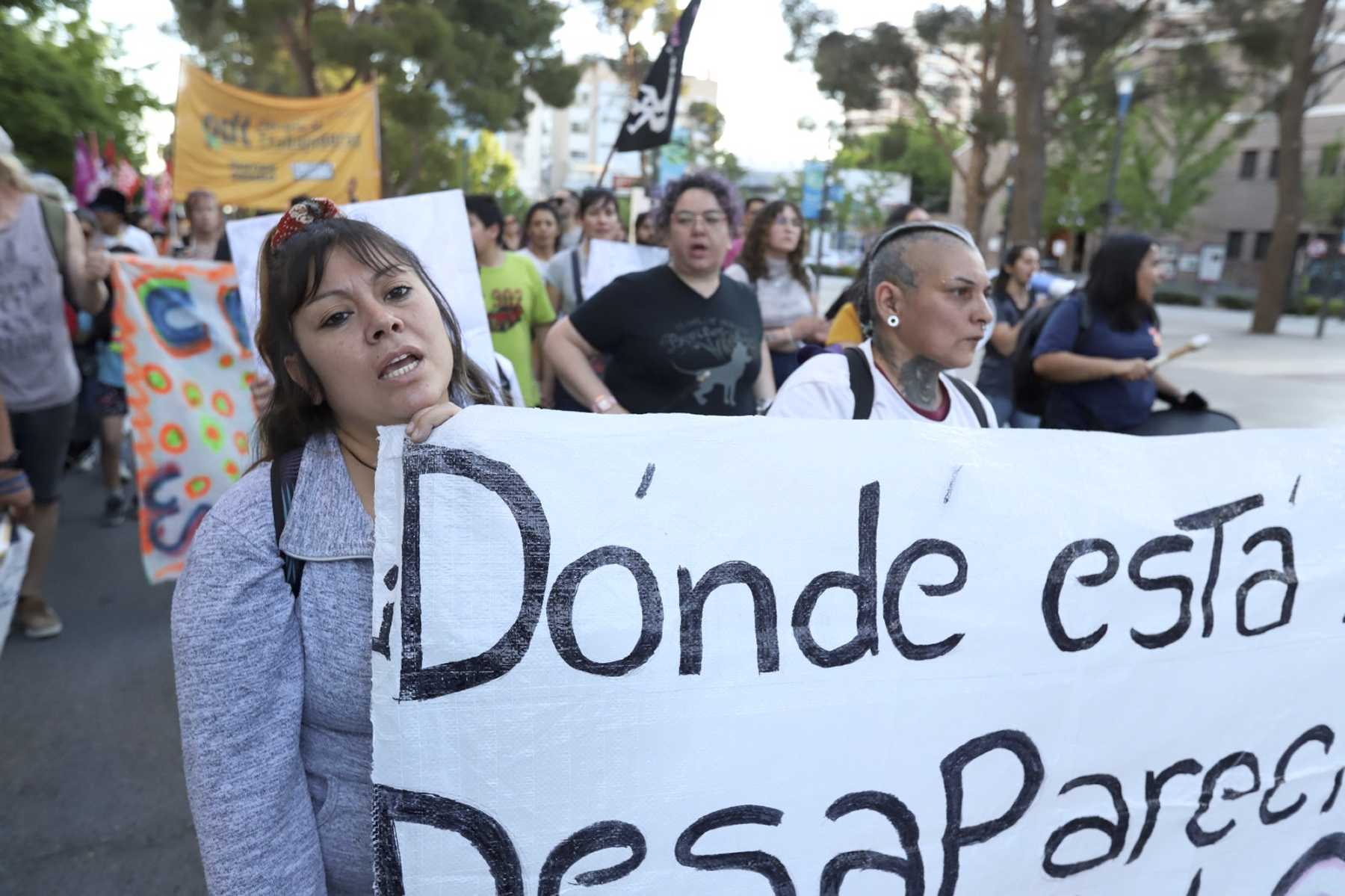 Silencio oficial a cuatro meses de la desaparición de Luciana Muñoz en Neuquén. Foto: Fabián Ceballos