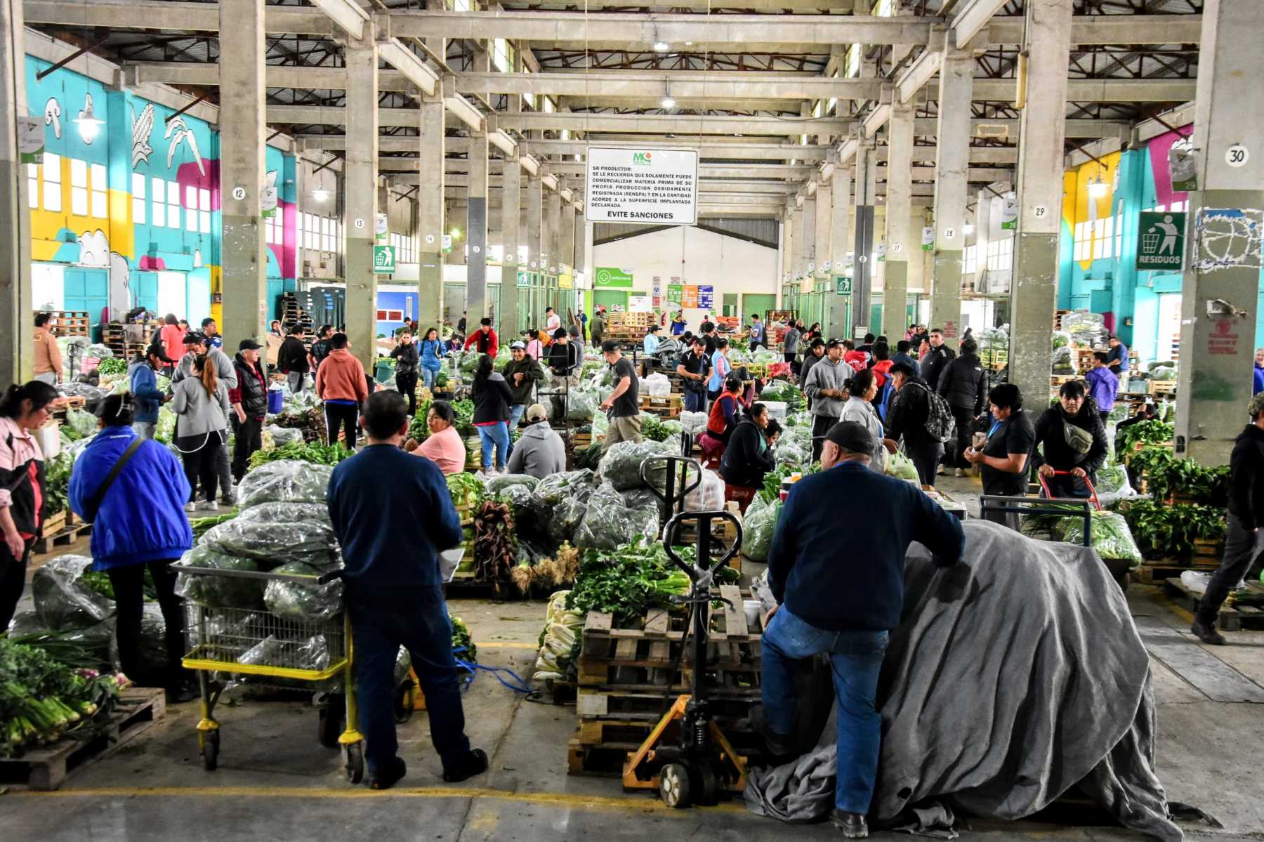 Mercado Concentrador de Neuquén. Foto: Ceci Maletti. 