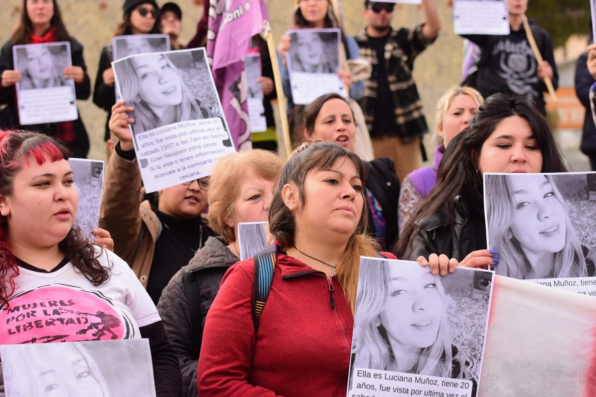 Luciana Muñoz es una de las jóvenes de la provincia que se encuentra desaparecida desde hace dos meses. Foto Cecilia Maletti.