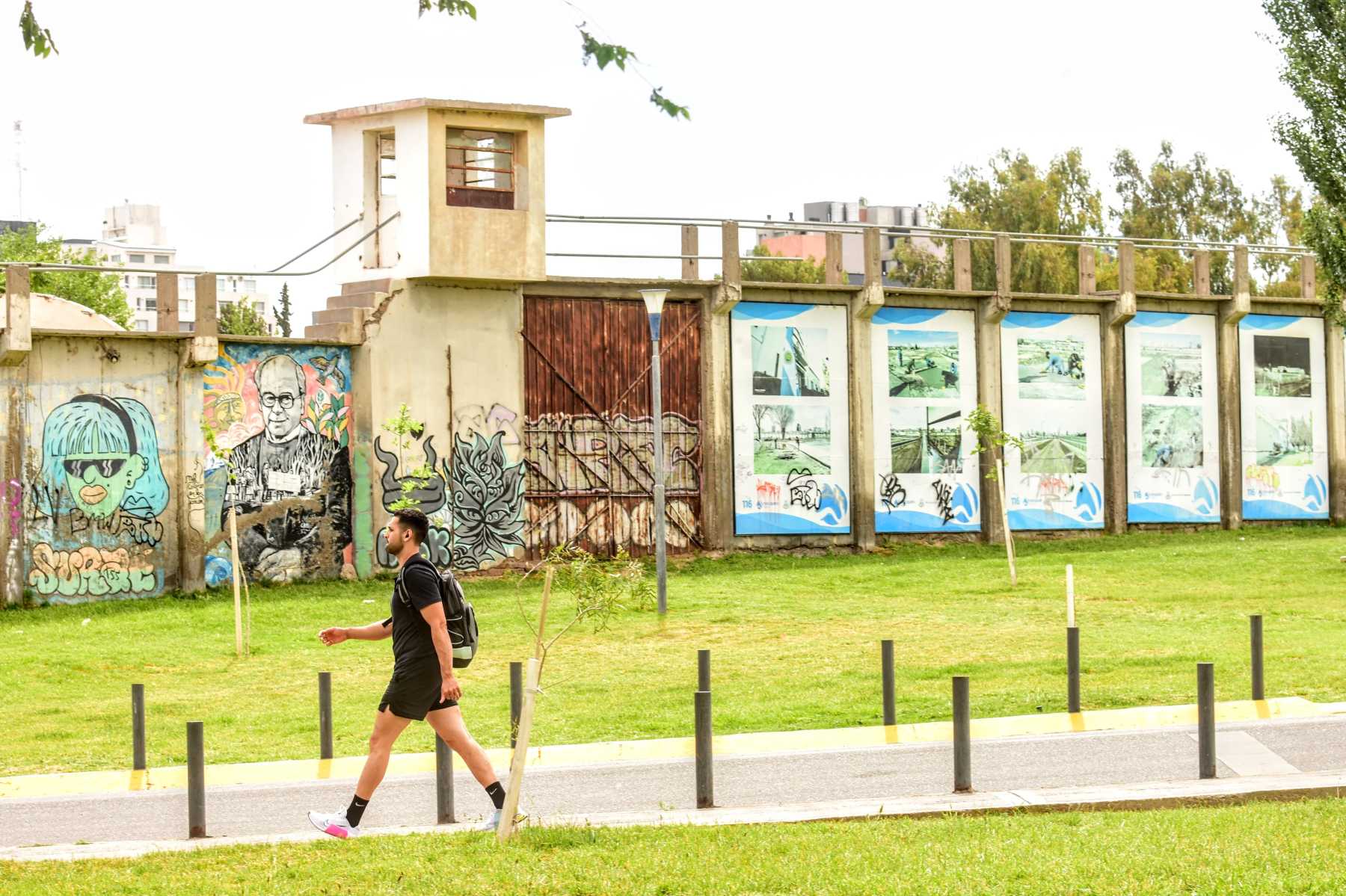 El parque Jaime De Nevares en Neuquén capital fue inaugurado en 2020. Foto: Cecilia Maletti.