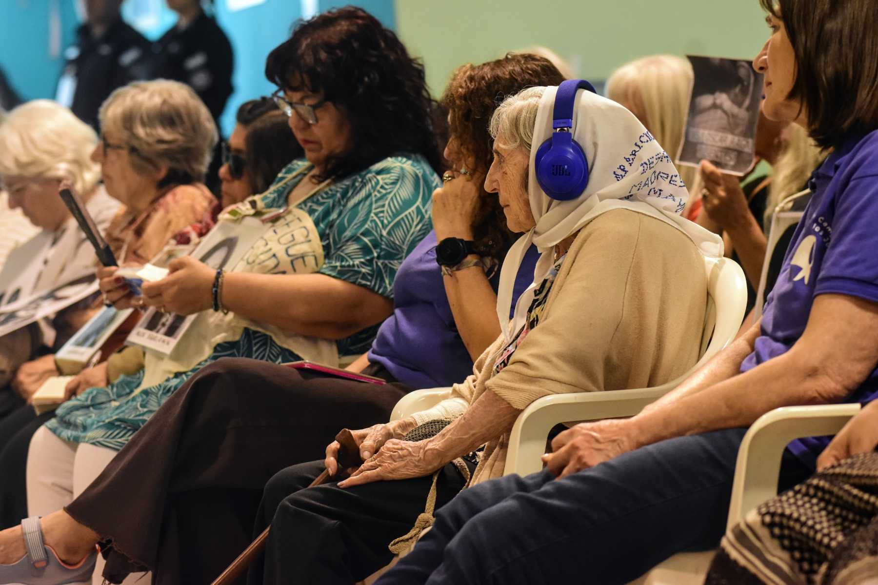 Lolin Rigoni, Madre de Plaza de Mayo filial Neuquén y Alto Valle (foto Cecilia Maletti)