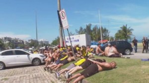 Violencia en Brasil: más de 200 detenidos tras una batalla entre hinchas de Botafogo y Peñarol