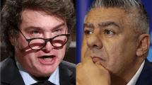 Imagen de Javier Milei recortó beneficios fiscales a clubes argentinos y criticó a Chiqui Tapia: «Parece Maduro»