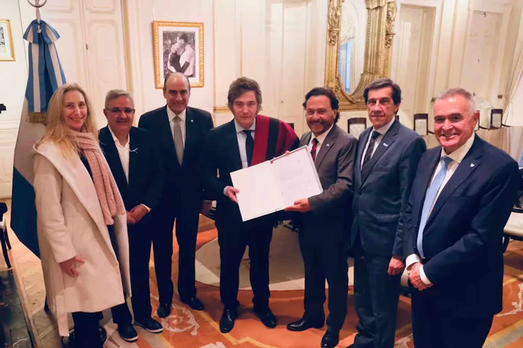 La reunión será en la Quinta de Olivos.
