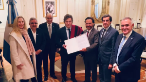 Javier Milei recibió a los gobernadores del norte que apoyaron el veto al financiamiento universitario