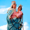 Imagen de Nuestra Señora del Rosario, la celebración católica del día: historia y oración