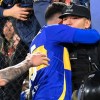 Imagen de El emotivo posteo del policía que se abrazó con Miguel Merentiel en el gol de Boca: «Un sueño cumplido»