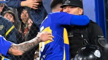 Imagen de El emotivo posteo del policía que se abrazó con Miguel Merentiel en el gol de Boca: «Un sueño cumplido»