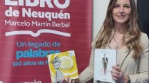 Imagen de Sandra Lambertucci, con dos nuevos libros en la Feria de San Martín de los Andes