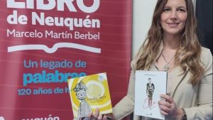 Sandra Lambertucci, con dos nuevos libros en la Feria de San Martín de los Andes