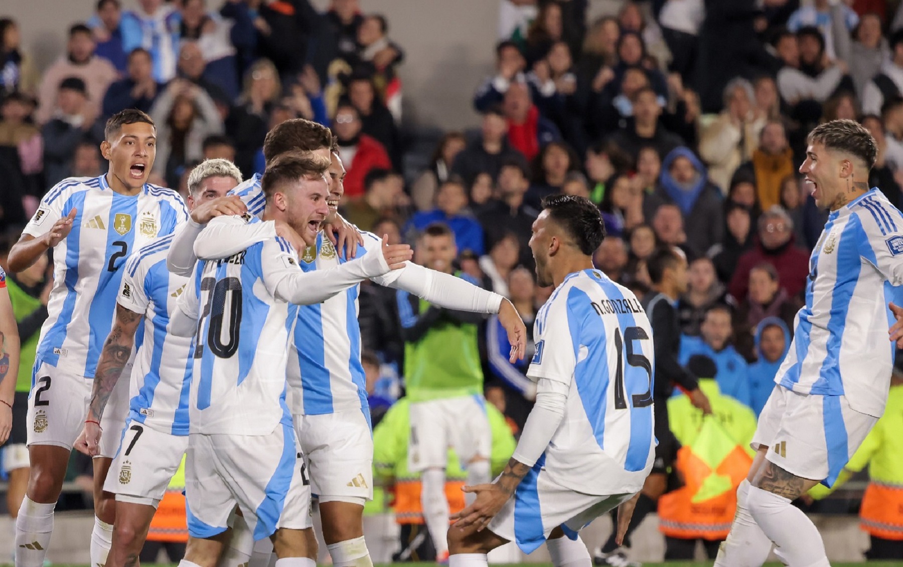 Argentina se cruza con Venezuela desde las 18 por las Eliminatorias. Foto: @Argentina.