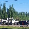 Imagen de Choque entre un camión y una camioneta petrolera en Río Negro: el conductor herido está grave