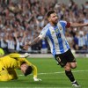 Imagen de La emoción de Messi después de los tres goles contra Bolivia: «Es muy lindo venir acá»