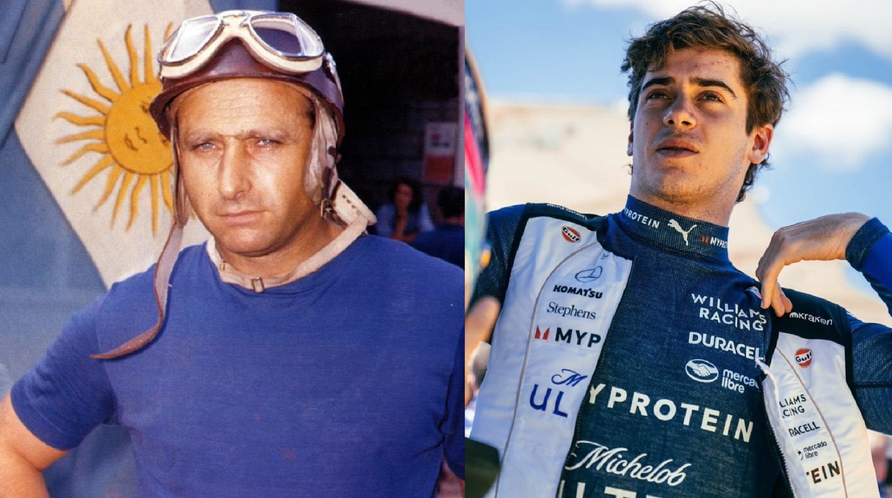 Franco Colapinto igualó una marca de Juan Manuel Fangio en la Fórmula 1. 