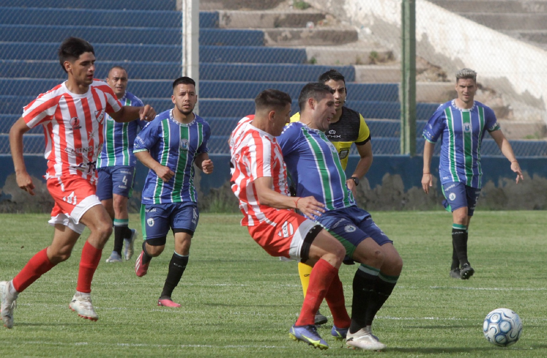 Henry Saez marcó el único tanto de Maronese ante Independiente. Foto: Oscar Livera.