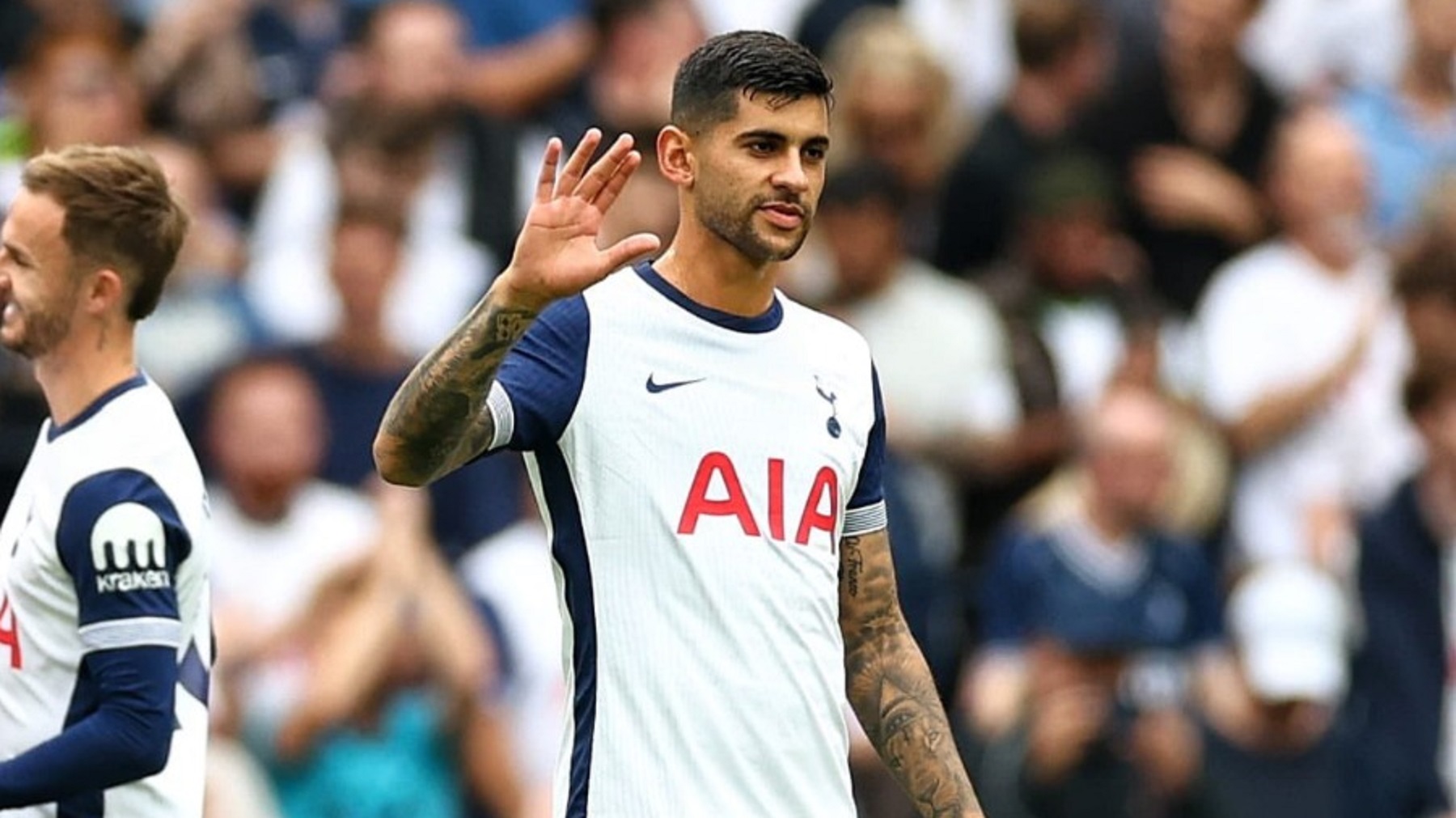 Cuti Romero, referente del Tottenham y pieza clave en la Selección Argentina.