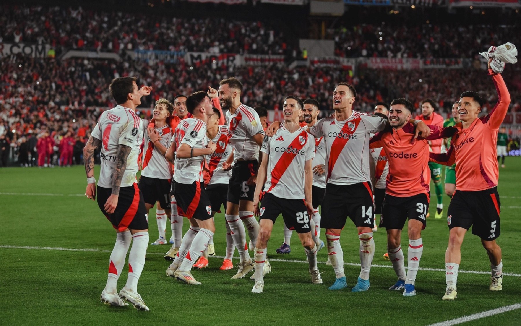 River visita a Atlético Mineiro por las semis de la Copa Libertadores. Foto: @RiverPlate.