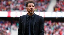 Imagen de El Cholo Simeone no ocultó su fanatismo por Racing en la Sudamericana: «Seguimos los partidos»