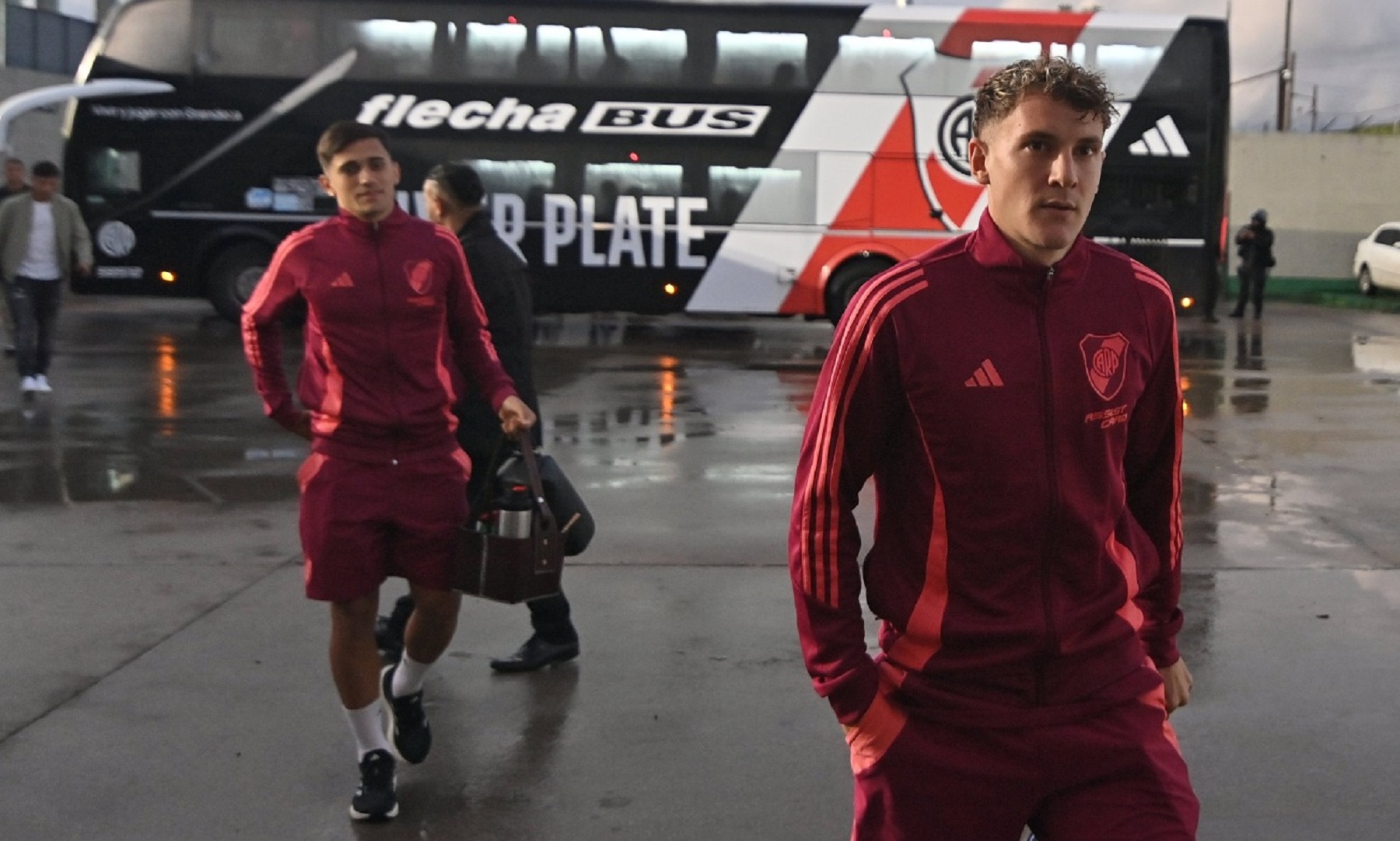 Pablo Solari y Facundo Colidio estarían en la delantera junto a Miguel Borja. Foto: @RiverPlate.