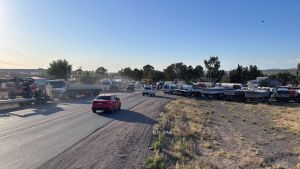 Paro de camioneros en Vaca Muerta: sin bloqueo pero con presencia al costado de la ruta