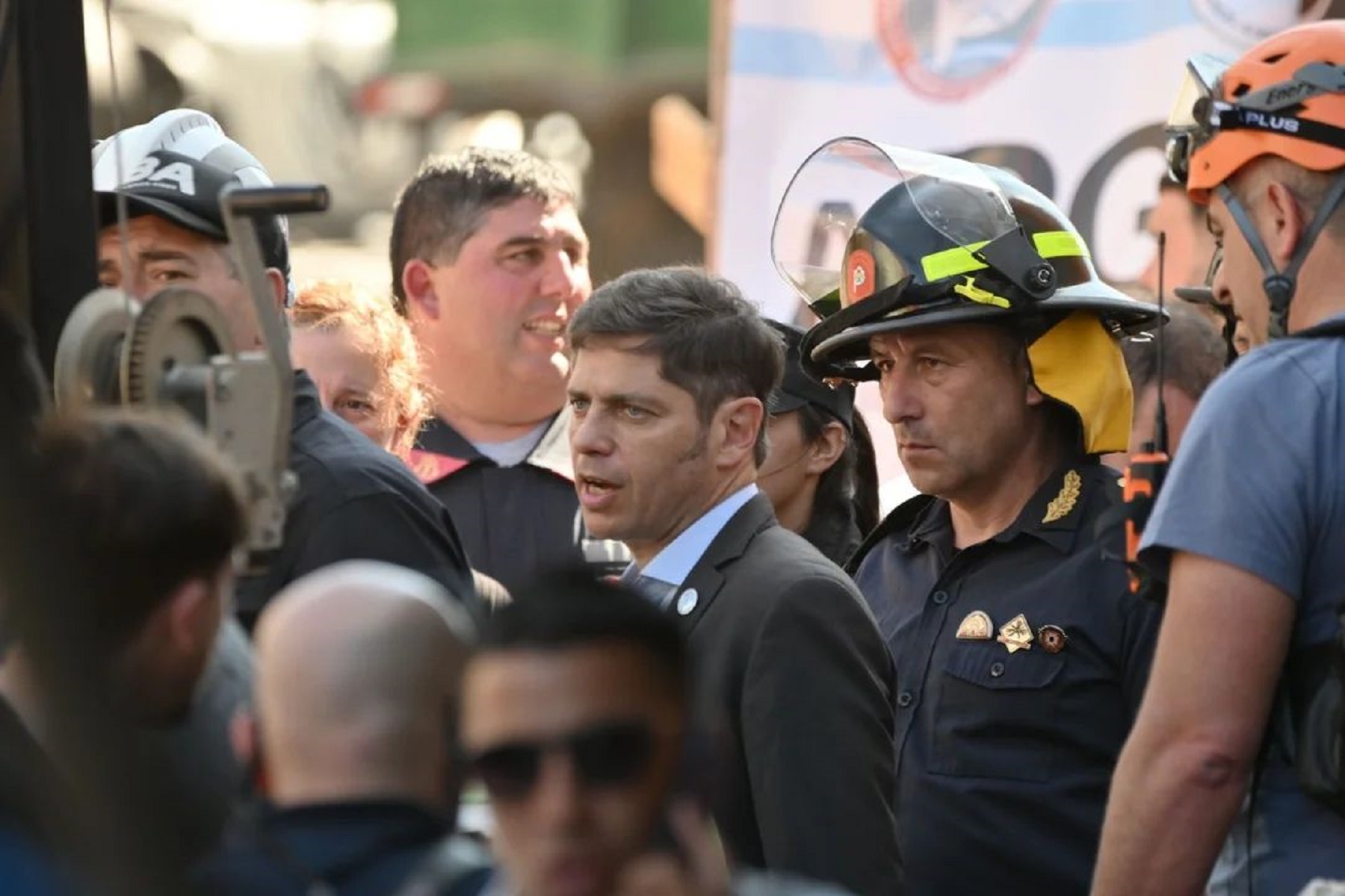 Axel Kicillof en Villa Gesell.
Foto: Noticias Argentinas / Jose Scalzo.