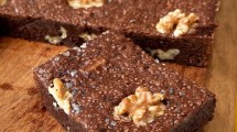 Imagen de Brownie con aceite de oliva y sal marina ¿lo probaste?