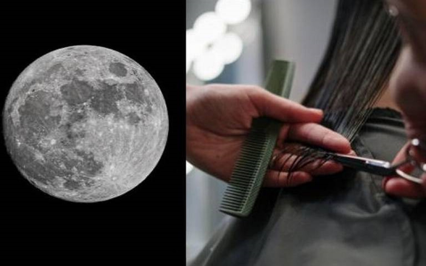 Corte de pelo según la luna