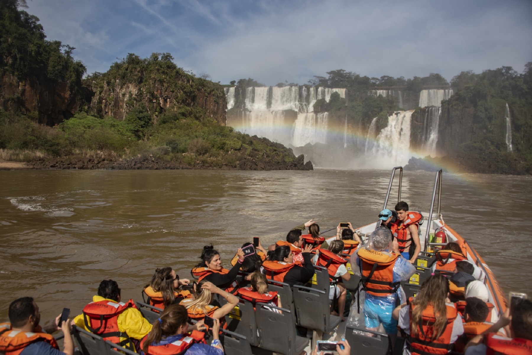 Las Cataratas del Iguazú en Misiones es uno de los destinos más elegidos por los turistas extranjeros. Foto argentina.gob.ar