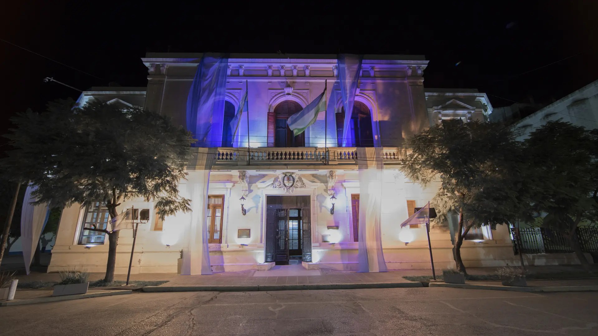 La Casa de Gobierno de Río Negro en Viedma. Foto: gentileza