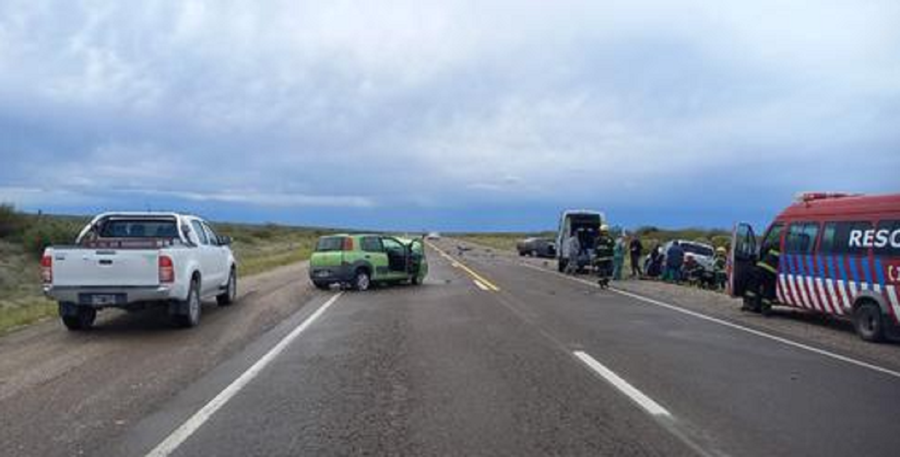 Choque fatal en San Antonio Oeste. Foto: Informativo Hoy