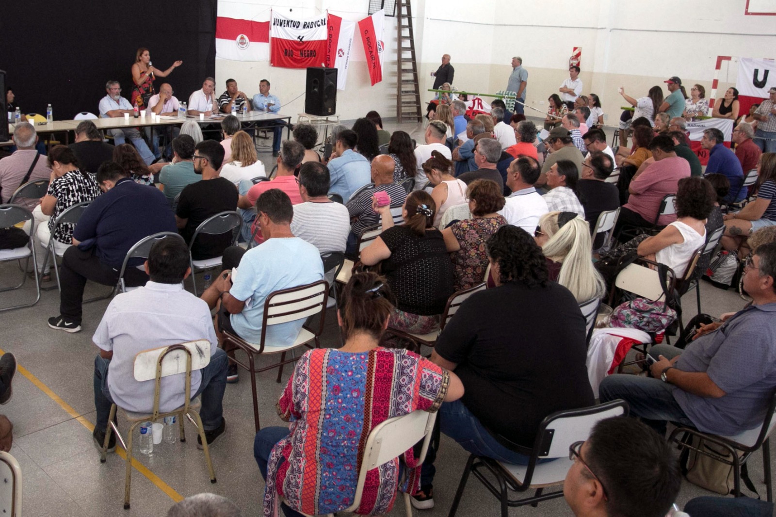 La Convención  de la UCR se reunió en enero del 2023 en Viedma para definir la estrategia electoral. Foto: Pablo Leguizamon