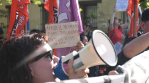 Imagen de Video | Tomas y cortes contra el veto universitario en Neuquén y Río Negro: protestas en el centro de Roca