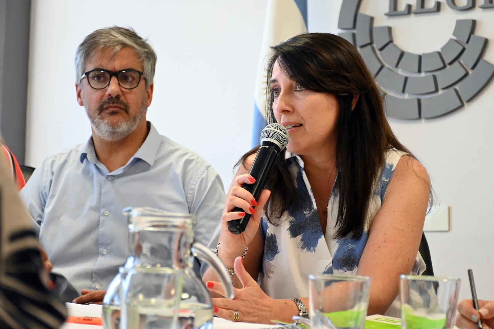 La secretaria de Hacienda, Natalia Crociatti defendió el esquema de financiamiento para el 2025. Foto: Marcelo Ochoa