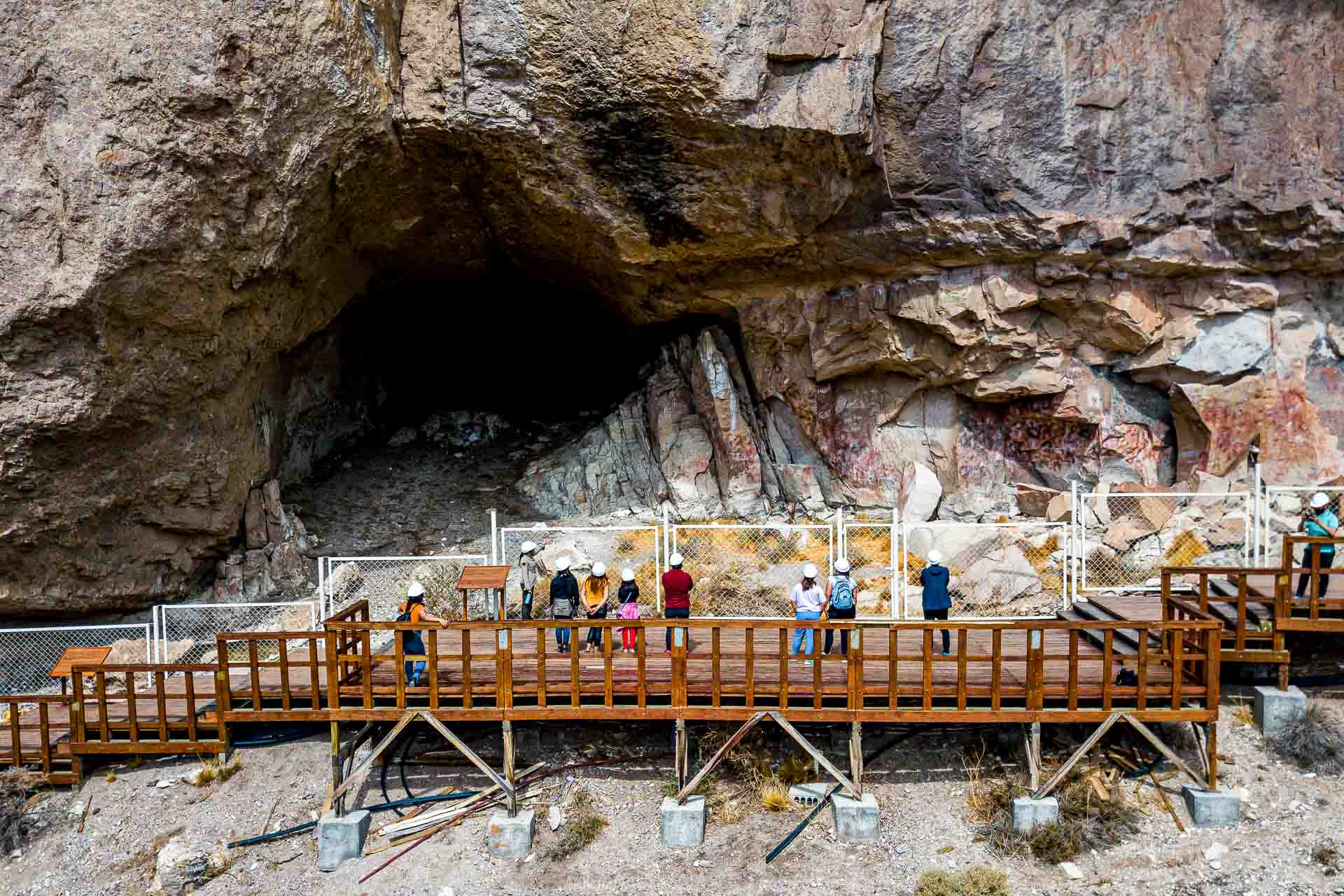 La UNESCO destacó la importancia de la Cueva de las Manos como un conjunto pictórico único en el mundo. Foto gentileza. 