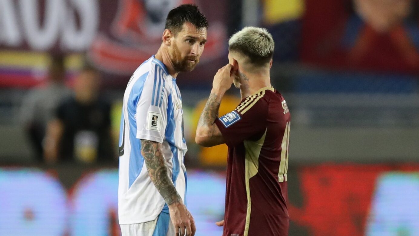 Yeferson Soteldo habló sobre el tenso cruce que tuvo con Lionel Messi.