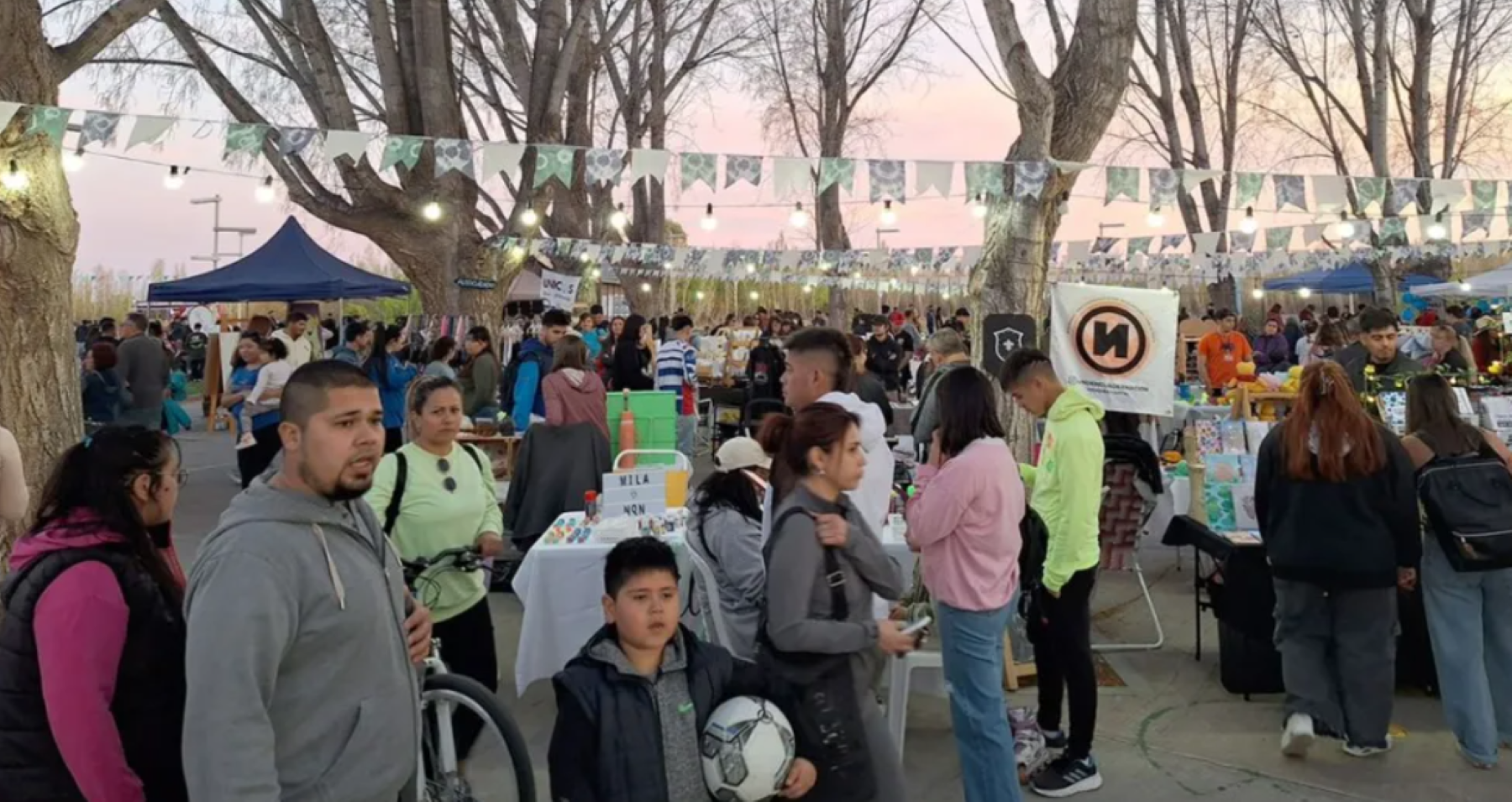 Emprendedores venderán sus productos en  una feria gratuita. Foto: Gentileza Neuquén Informa. 