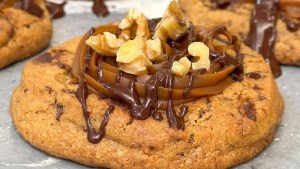 Cookies de dulce de leche y chocolate para chuparse los dedos