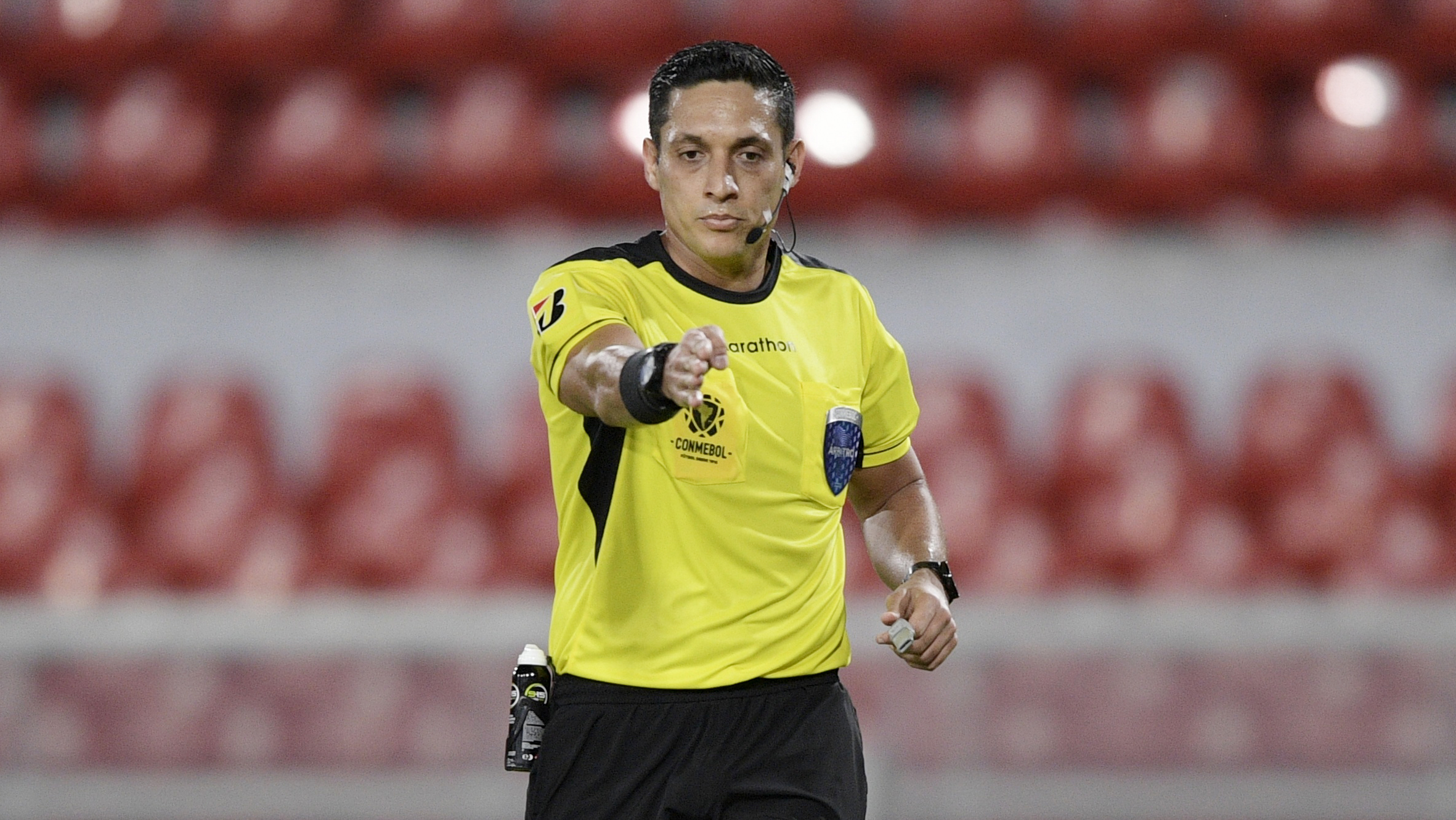 Jesús Valenzuela será el árbitro principal en la visita de River a Atlético Mineiro, en la ida de la semifinal de la Copa Libertadores.