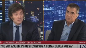 Javier Milei habló con Antonio Laje sobre el conflicto universitario: «¿Están a favor del robo?»