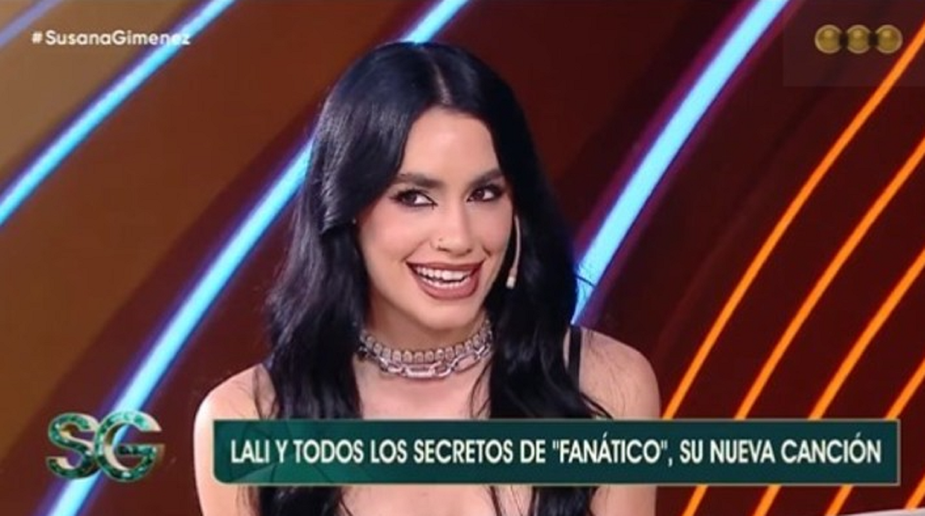 Lali Espósito con Susana Giménez.