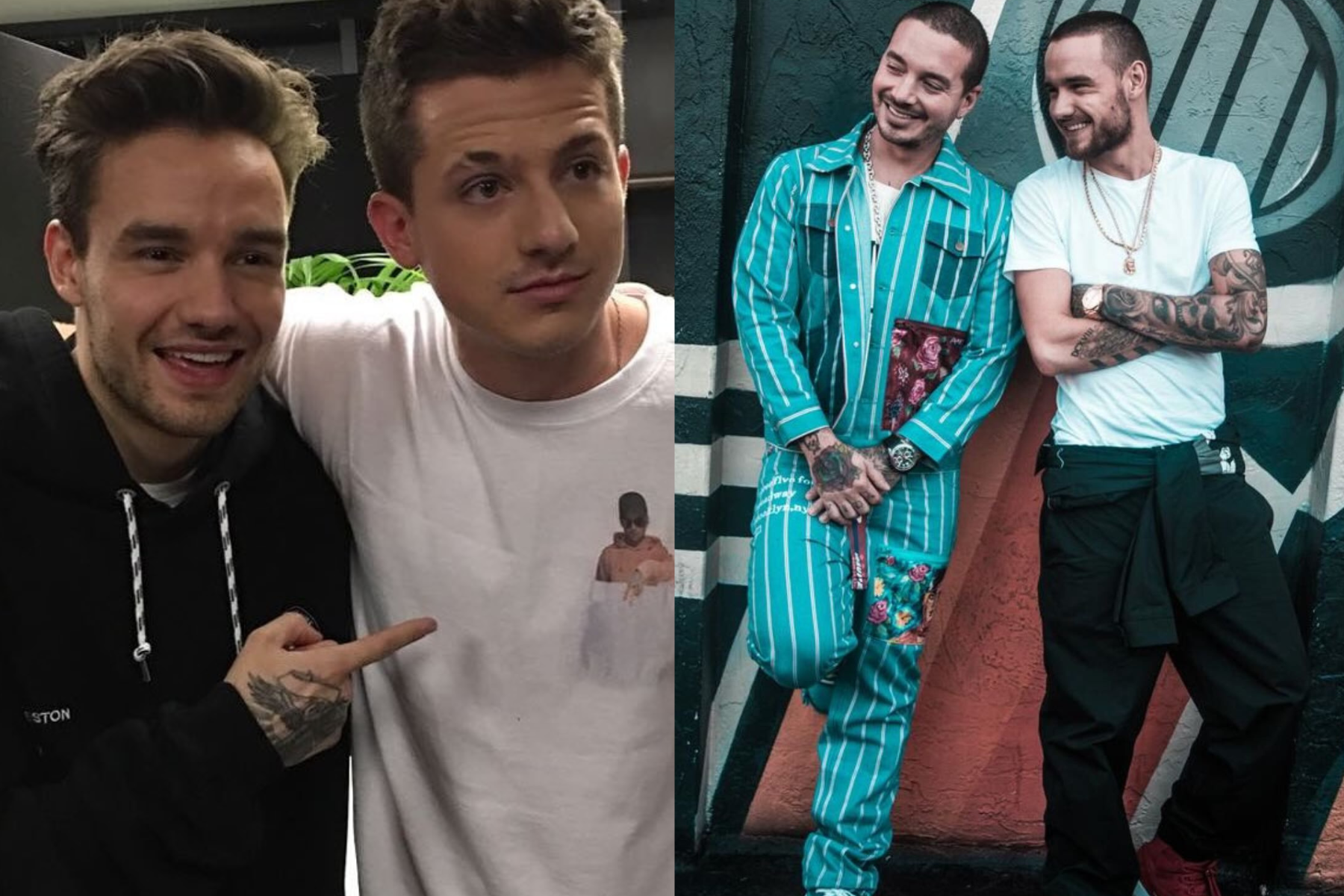 Charlie Puth y JBalvin despidieron a Liam Payne.