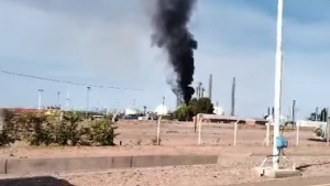 Principio de incendio en la planta Turboexpander en Loma La Lata: qué pasó