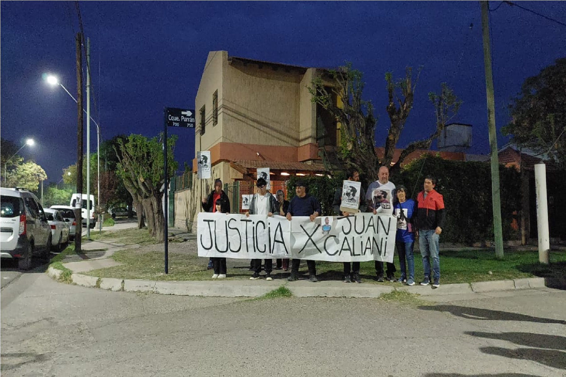 La vecina de uno de los asesinos de Juan Caliani denunció amenazas y agresiones. (Foto: gentileza)