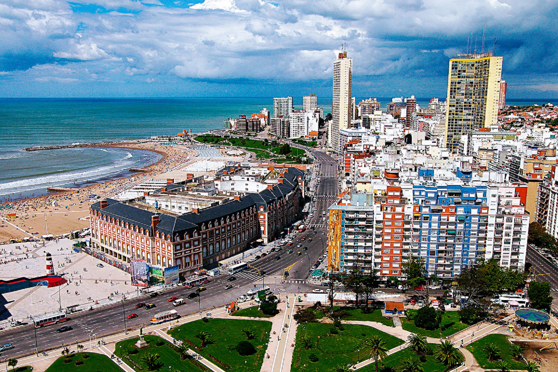 Mar del Plata uno de los destinos más populares del país. Foto archivo. 