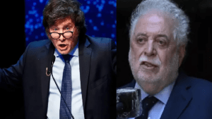 Javier Milei definió a Ginés González García como «siniestro» y Agustín Rossi lo cruzó: «Hiena carroñera»