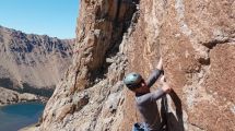 Imagen de Martín Bisi, el escalador de San Martín de los Andes que desafía la gravedad