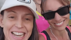 Pampita vivió un incómodo momento cuando una fan le pidió que vuelva con García Moritán: «Hacelo por Anita»