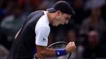 Imagen de Batacazo de Francisco Cerúndolo en Francia: eliminó a Rublev del Masters 1000 de París